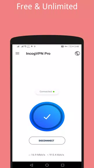 Incog VPN PRO- Free Premium Unlimited Proxy & VPN Screenshot 1