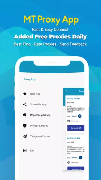 Proxy for Telegram ,MTProxy,VPN for telegram Screenshot 3