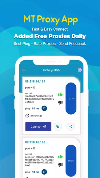 Proxy for Telegram ,MTProxy,VPN for telegram Screenshot 2