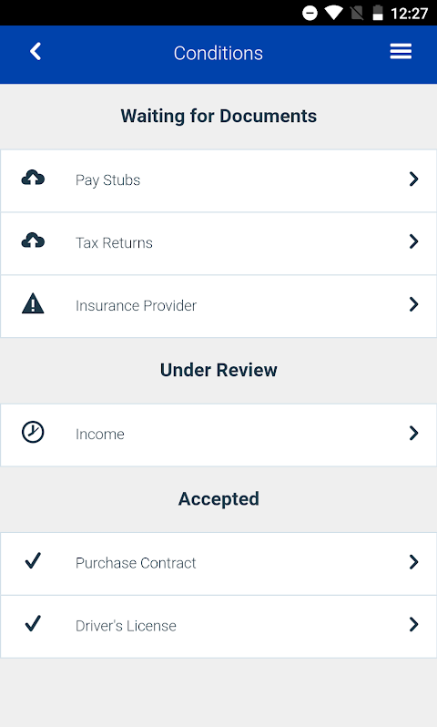 CHM Mobile App Screenshot 1