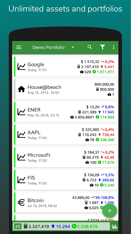 InvestControl - Investments Screenshot 1