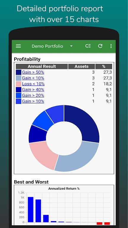 InvestControl - Investments Screenshot 3