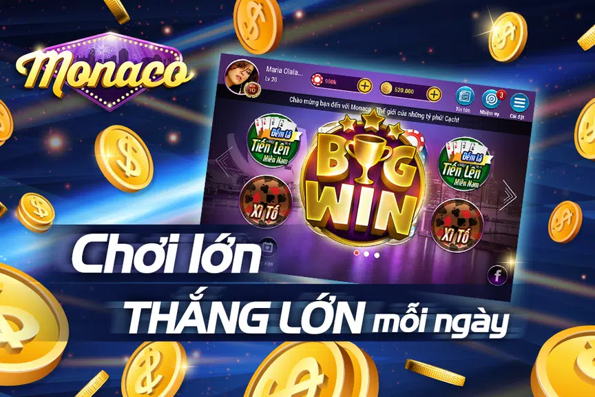 Monaco - Game Bai Doi Thuong Screenshot 4