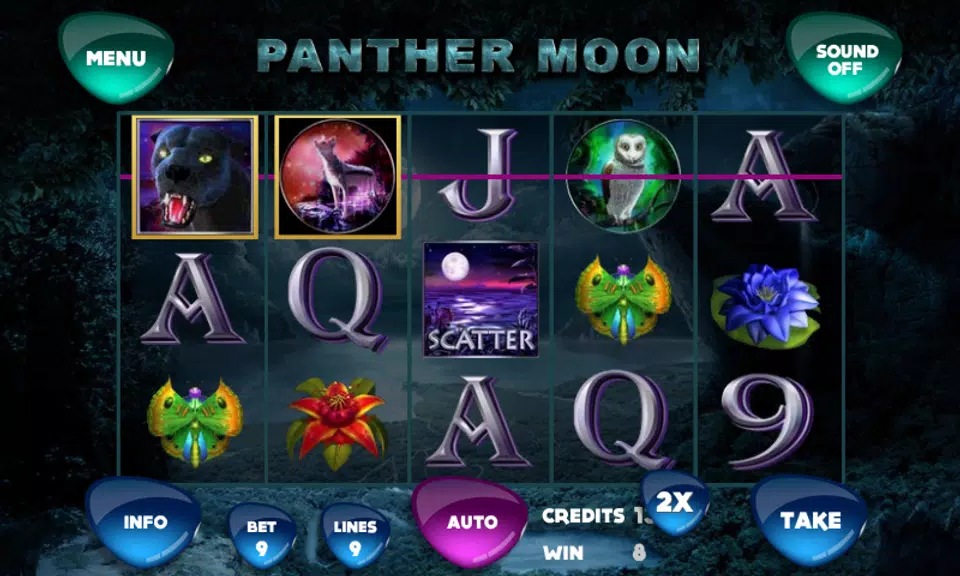 Panther Moon Slot Screenshot 2