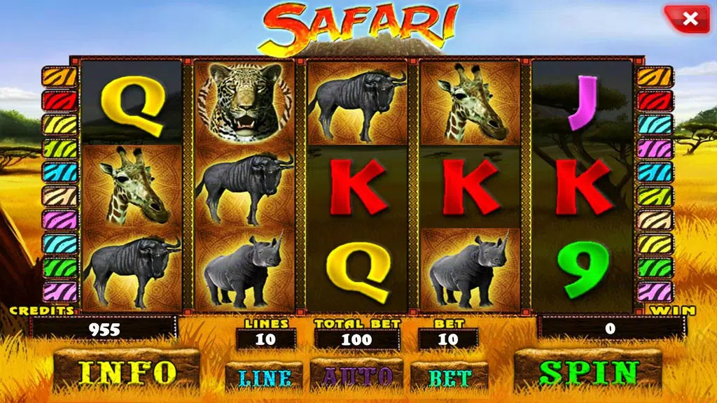 Safari - slot Screenshot 1