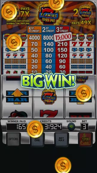 Flaming Hot 7 Times Pay Slots Screenshot 2