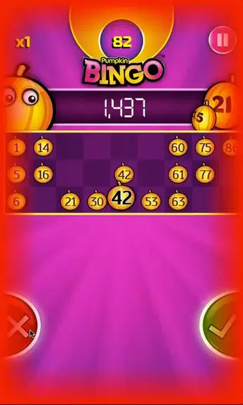 Pumpkin Bingo: FREE BINGO GAME Screenshot 2