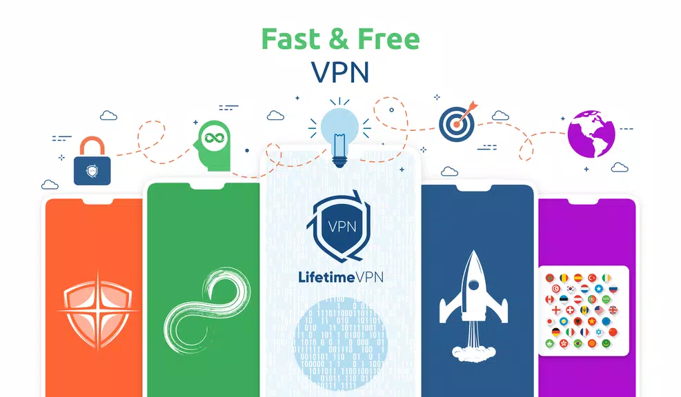 Free VPN - Fast Secure Best VPN Lifetime Screenshot 1