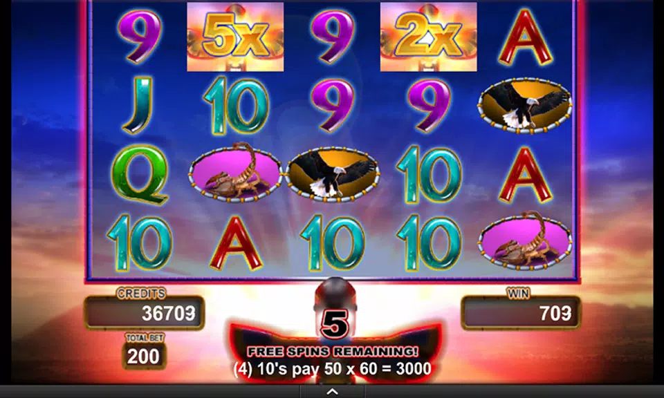 Buffalo Gold Slot Machine FREE Screenshot 2