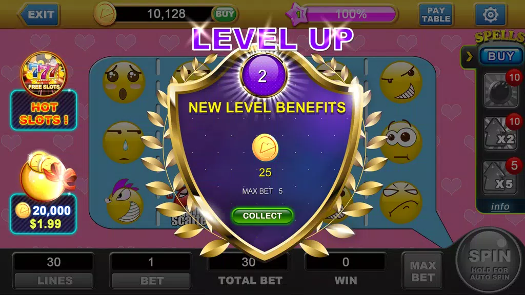 Free Slot Machine Casino-Emoji Screenshot 3