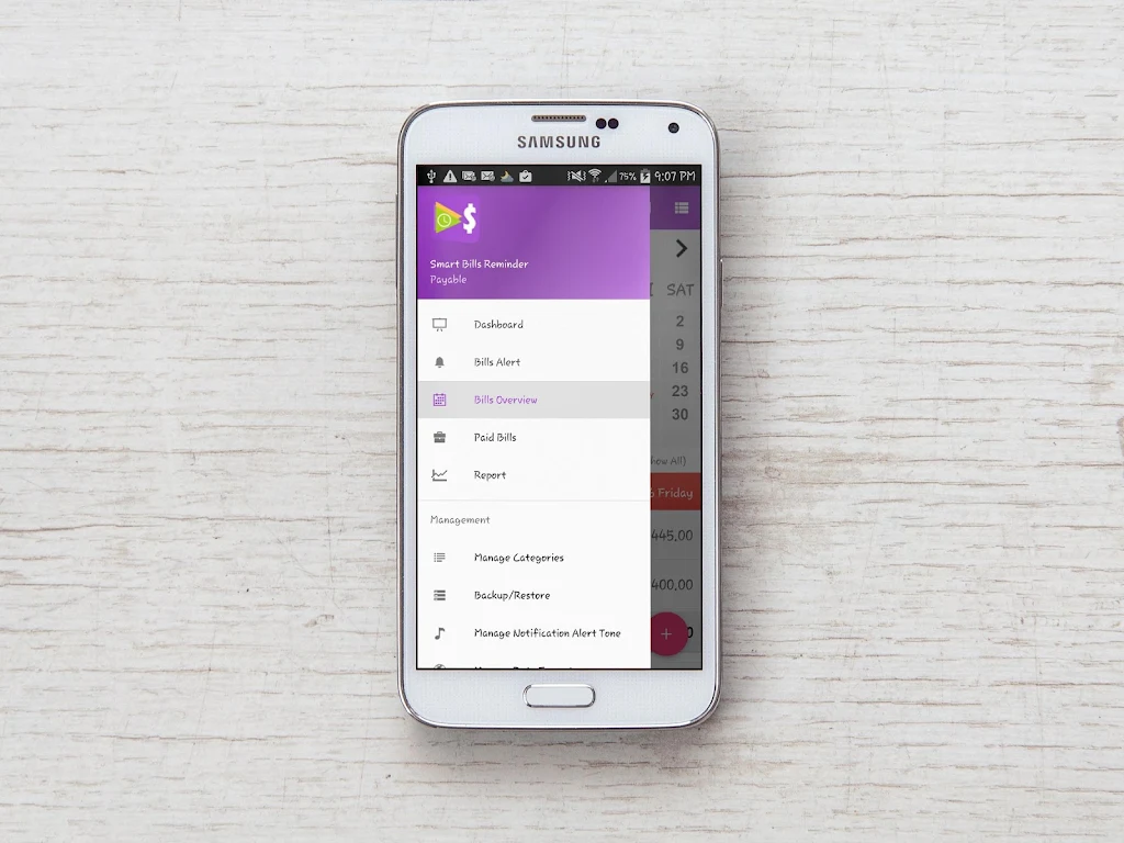 Smart Bills Reminder Screenshot 1
