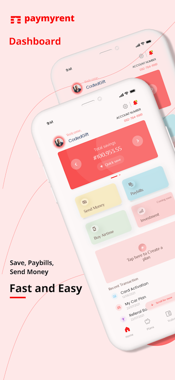 Paymyrent - Save Daily, Weekly Screenshot 2