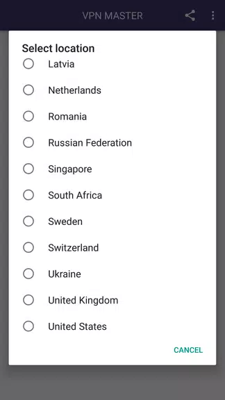 VPN Master-Unlimited Free VPN Screenshot 2