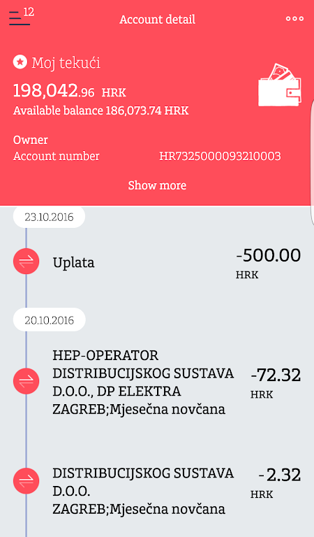 Addiko Mobile Hrvatska Screenshot 4