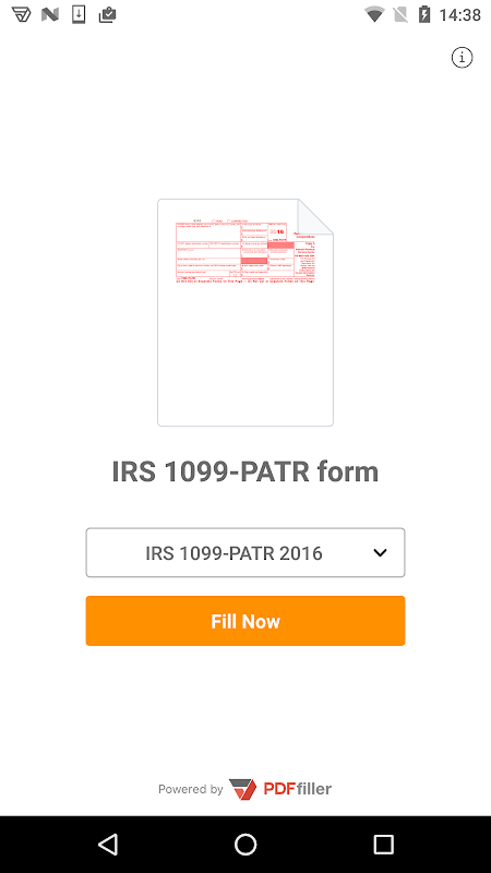 PDF Form 1099 PATR for IRS: Sign Tax Digital eForm Screenshot 3