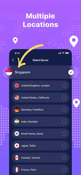 Game VPN - Free VPN Proxy Screenshot 2