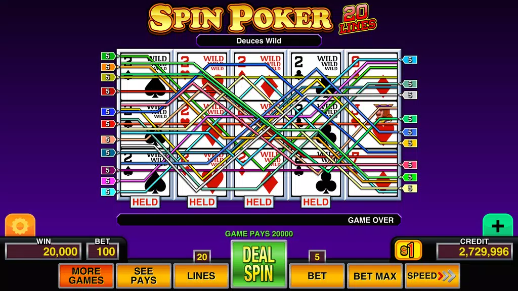 Spin Poker Pro™ - Video Slots Screenshot 2