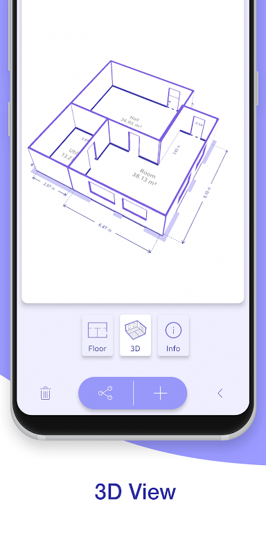 AR Plan 3D Tape Measure, Ruler Mod Screenshot 4