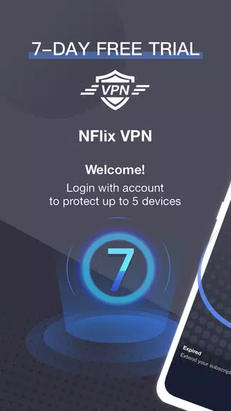 Nflix VPN: Fast WiFi VPN Proxy Screenshot 1