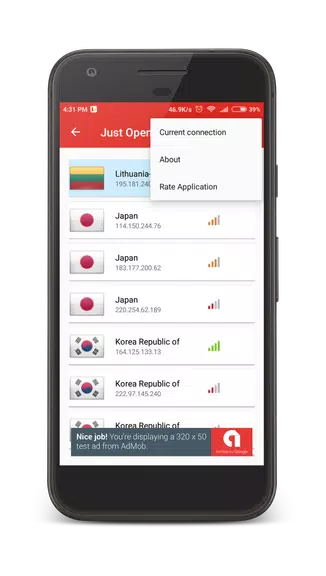Just Open VPN Screenshot 3