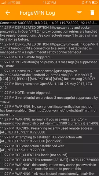 ForgeVPN Screenshot 3