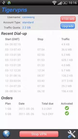 Tigervpns Vpn Client (Root) Screenshot 3