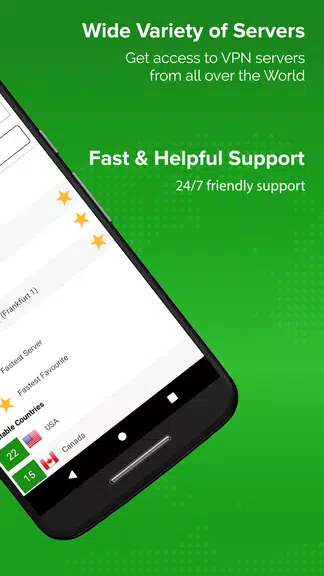 Unlimited VPN app - Simple and easy to use - ibVPN Screenshot 3
