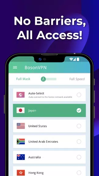 Boson VPN Screenshot 3