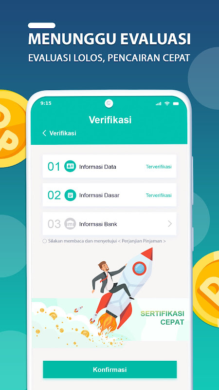 Kreditin - pinjaman tanpa agunan Screenshot 3