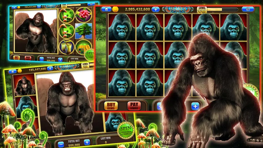 FREE Slot Gorilla Slot Machine Screenshot 2