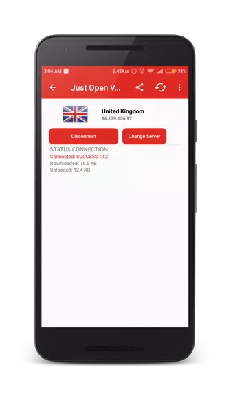Just Open VPN Screenshot 2