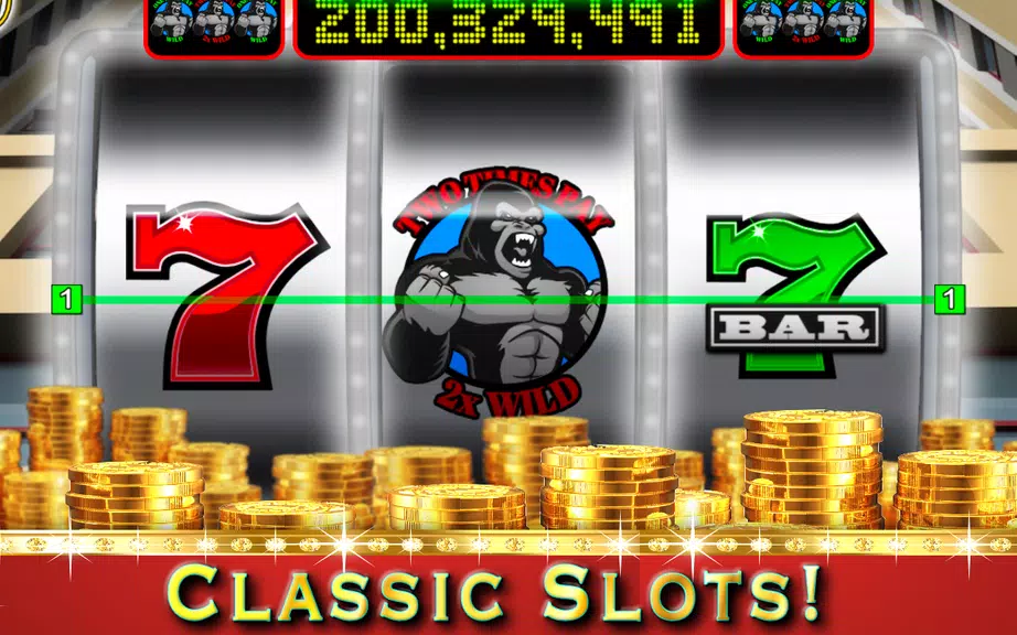 Neon Casino classic Vegas slot Screenshot 1