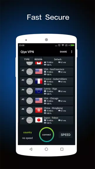 Best VPN - Fast Secure Proxy Screenshot 3