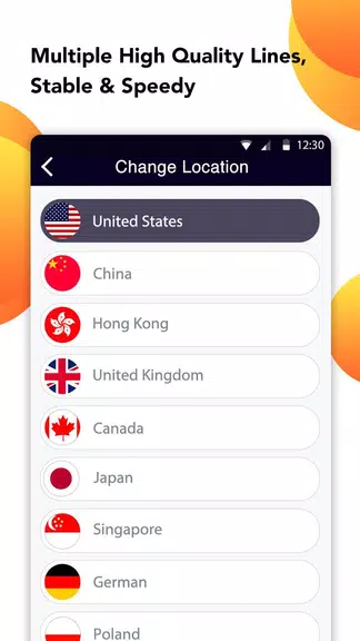 VPN Sky - Super Free & Unlimited VPN Proxy Screenshot 1