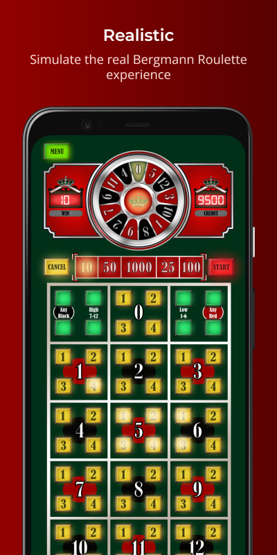 Bergmann Roulette Screenshot 2