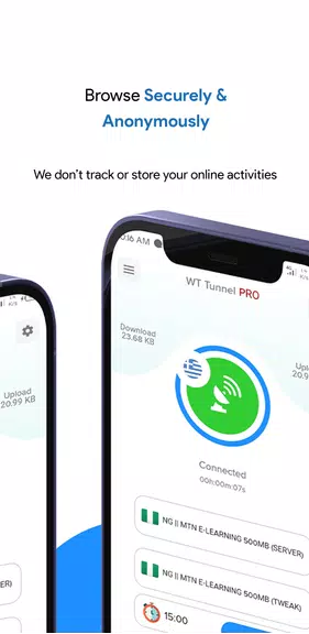 Webloaded Tunnel Pro -100% VPN Screenshot 3