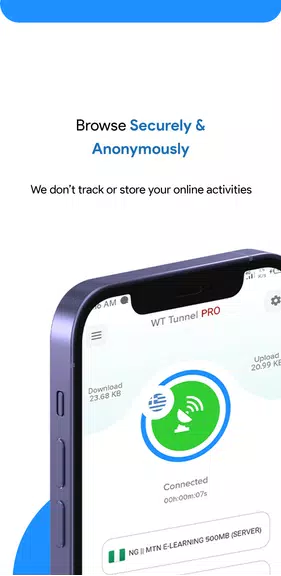 Webloaded Tunnel Pro -100% VPN Screenshot 2