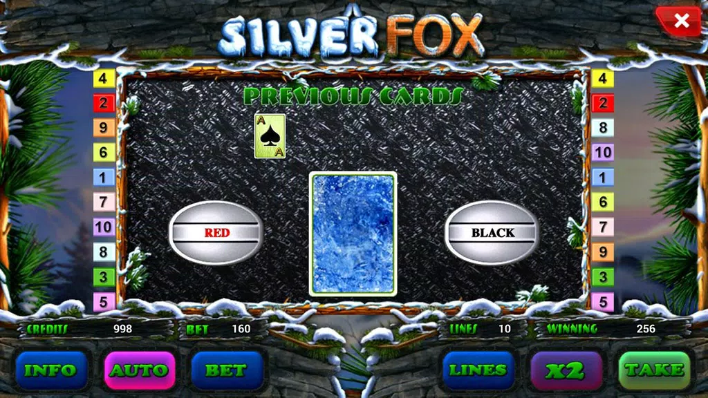 Silver Fox slot Screenshot 4