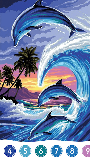 Paint by Numbers Coloring Game Screenshot 1