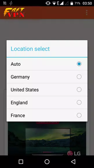 FAST VPN 2018 Screenshot 3