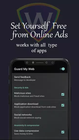 Guard My Web Adblock VPN Screenshot 1