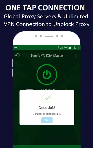 KSA VPN Free Saudi Arabia Screenshot 1