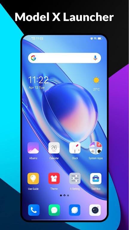 Model X Launcher Mod Screenshot 1