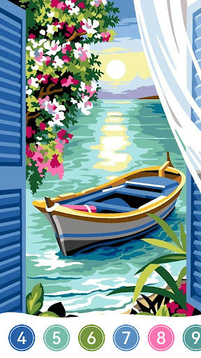 Paint by Numbers Coloring Game Screenshot 2