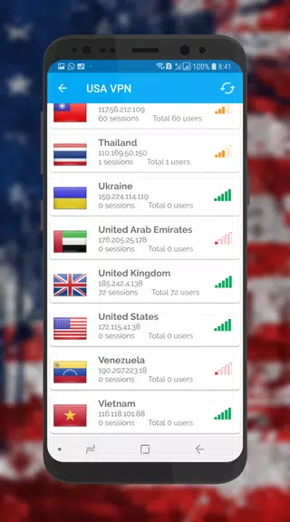 USA VPN  - Unlimited , Free Screenshot 4