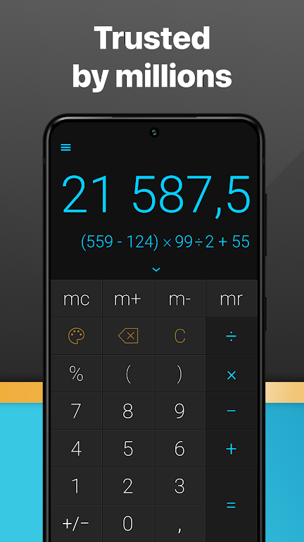 Stylish Calculator – CALCU™ Mod Screenshot 1