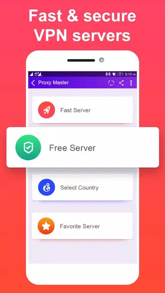 Super Vpn Proxy Browser : Fast Vpn Server Screenshot 3