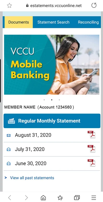 VCCU Mobile Screenshot 3