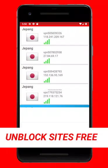 VPN JAPAN X 3 - Unblock Sites Free Screenshot 2