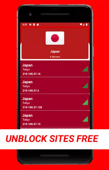 VPN JAPAN X 3 - Unblock Sites Free Screenshot 3